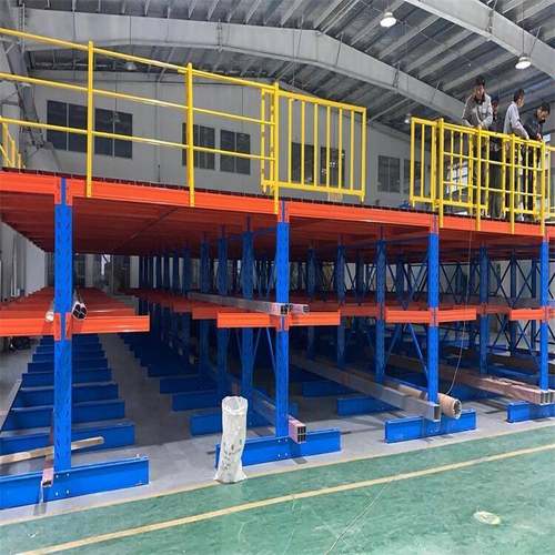 仓储工厂车平台966工字仓库钢结构搭建组装储物式阁楼货间架实冷