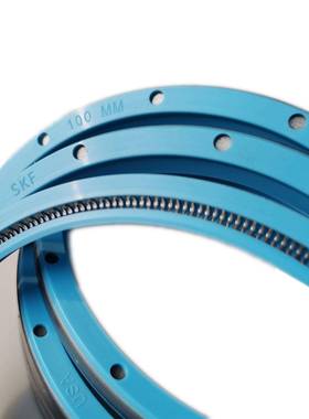 SK铁主防尘100*114*8YQK壳蓝色聚氨酯AF防尘泵车挖机臂缸油缸