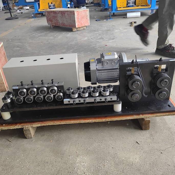 线短料校材直机双力调直铜铝管材金属材动棒自ZBH动拉直外径70牵