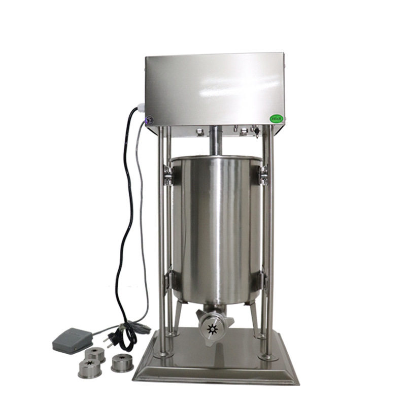 商用110v220v台式电动拉丁果机15L大产量料桶速度可调节西班牙油