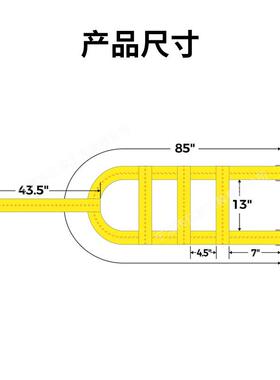 IRD轮胎捆绑带配汽使车后轮捆绑搬运固定用带清障车件带带平钩拖