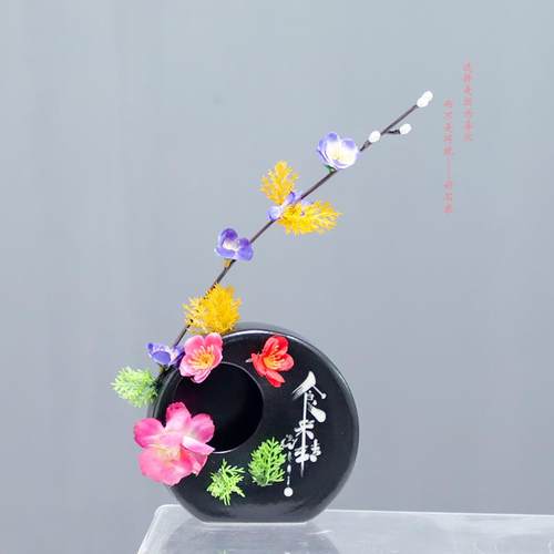 海鲜姿造盘式酒店摆盘装饰花草餐饮刺身装饰品摆件冷菜品围边点缀