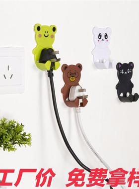 创意卡通动物挂钩强力无痕挂钩置物挂衣钩子墙壁厨房浴室粘钩壁挂