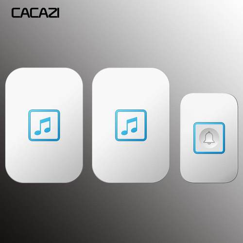 卡佳斯触摸无线门铃远距离遥控电子防水门铃无线家用一拖二无线铃