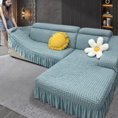 泡泡纱沙发套罩全包卍能套防猫抓弹力通用型沙发笠防滑沙发盖布巾,居家布艺,沙发套,淘宝优惠券,粉丝福利购,淘宝优惠卷