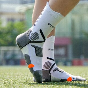 蜂锐足球袜男中筒防滑训练神袜短筒加厚运动袜中超球员同款