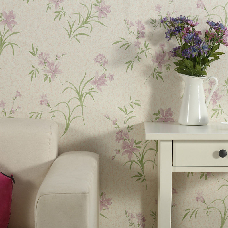 加厚田园PVC墙纸自粘壁纸卧室温馨客厅背景网红防水防潮即时贴纸,家居饰品,软装墙贴,淘宝优惠券,粉丝福利购,淘宝优惠卷