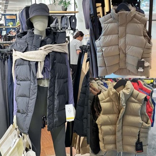 代购 lululemon Wunder Puff女士六格泡芙无袖马甲背心鹅绒羽绒服