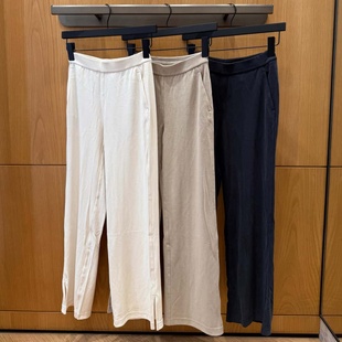 代购 lululemon Softstreme™ 高腰显瘦空气层阔腿运动休闲长裤女