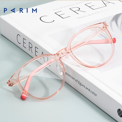 派丽蒙近视专用眼镜架9-11岁超轻