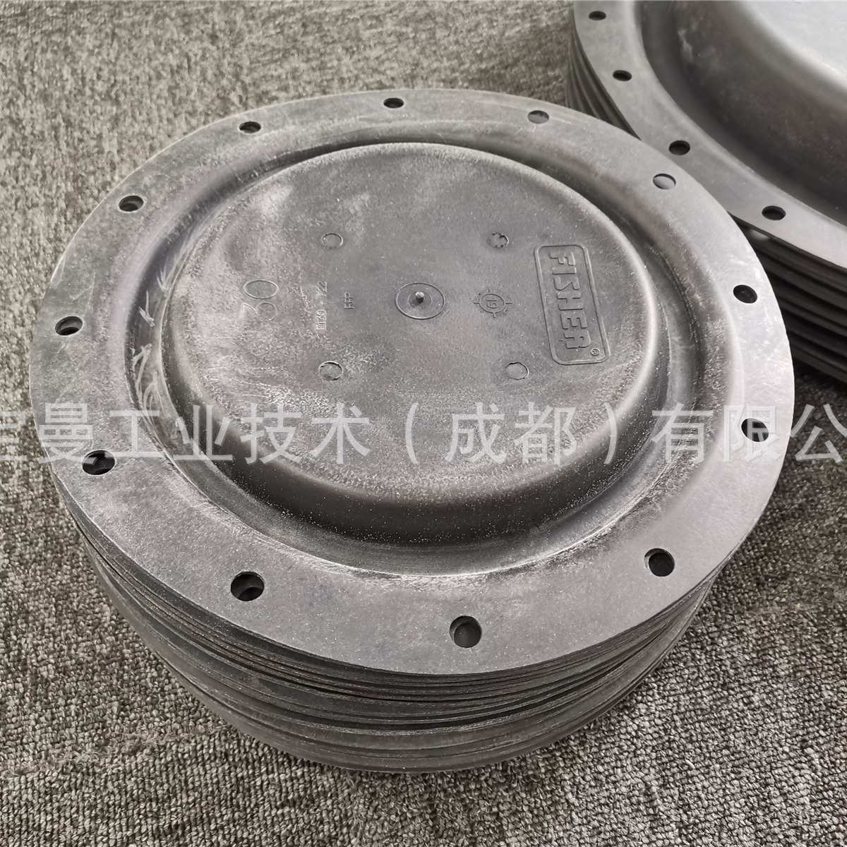 Fisher费希尔657执行机构膜片2E6700X0012尺寸34和40执行器隔膜片