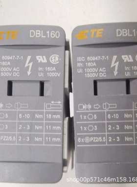 泰科/TE接线端子DBL125大电流1SNL312510R0000接线盒ABB