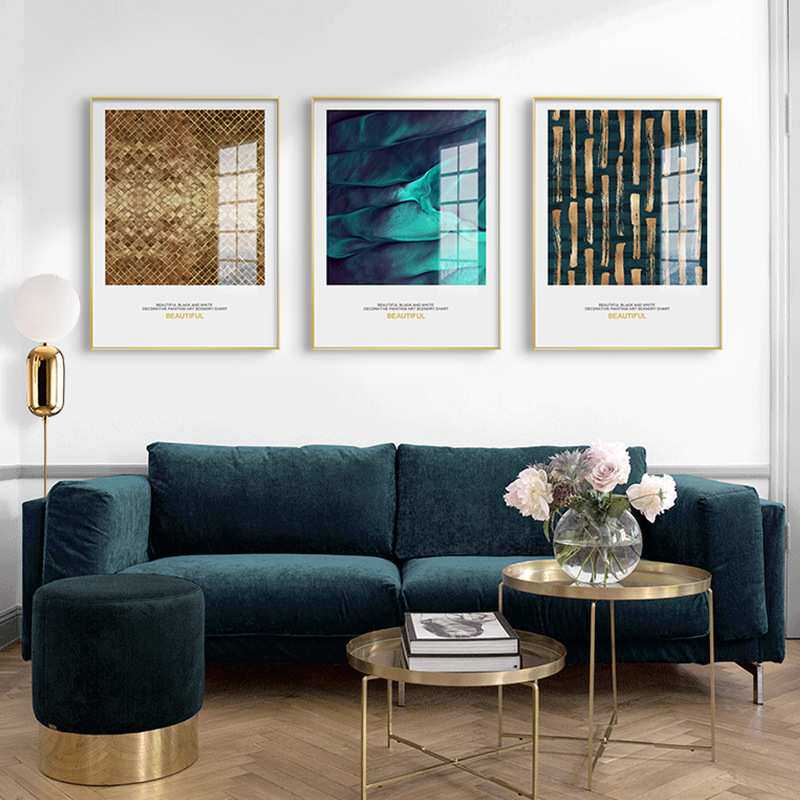 后现代轻奢装饰画客厅北欧风格现代简约抽象画主卧室壁画床头挂画