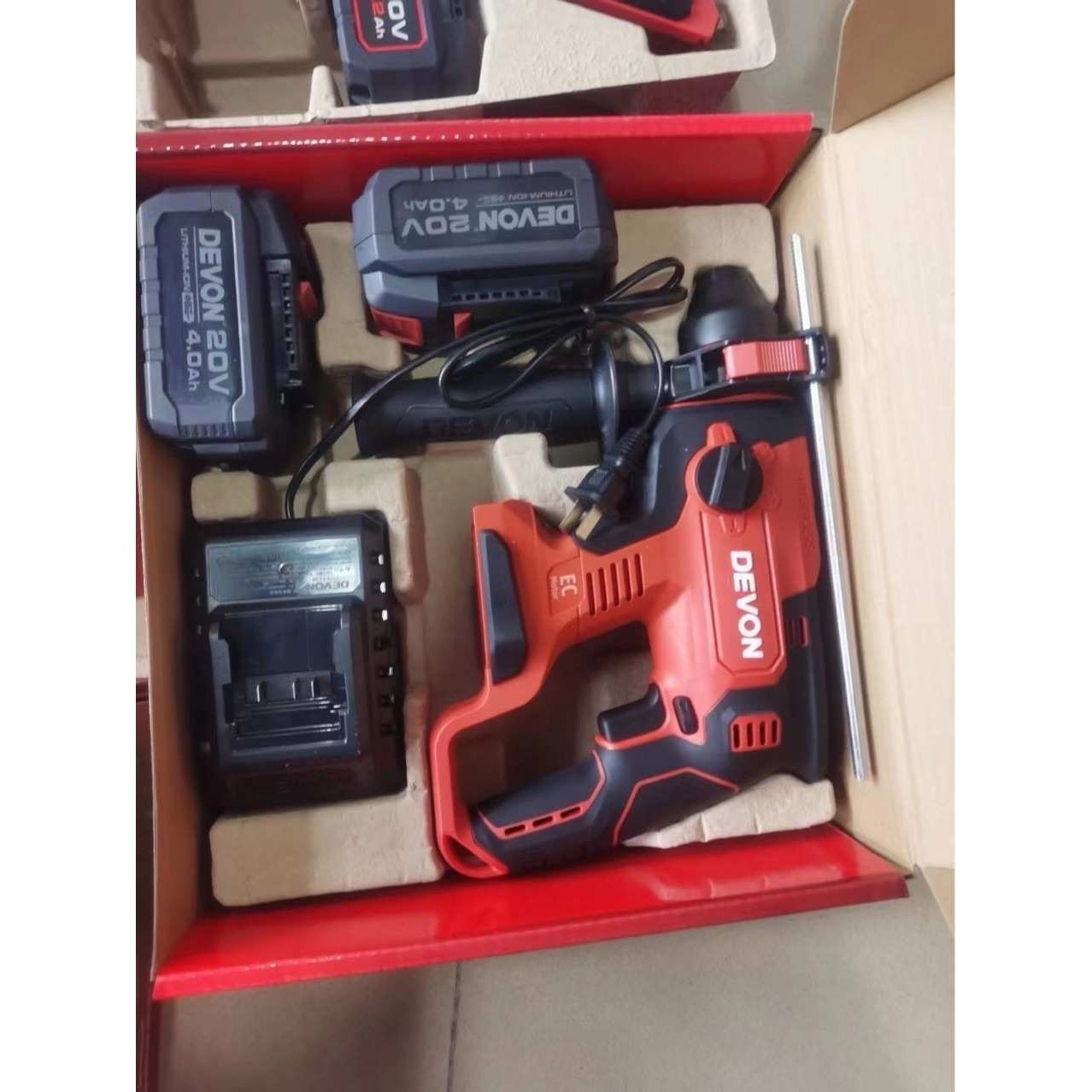 大有5401充电冲击钻无刷锂电电锤电镐大功率无线家用两用电动工具,3C数码配件,摄像机配件,淘宝优惠券,粉丝福利购,淘宝优惠卷