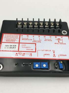 ESD2210 12V/24V发电机组调速器 柴油发电机配件调速板速度控制器
