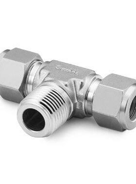 Swagelok 世伟洛克 SS-8M0-3-4TTM 8mm转 1/4NPT三通