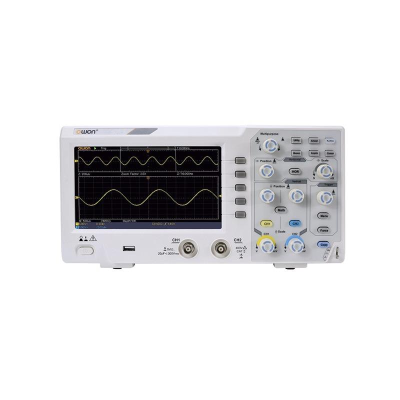 OWON利利普200M数字示波器SDS1202双通道存储