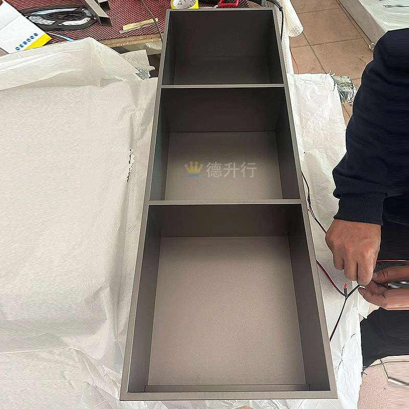 304不锈钢壁龛嵌入式墙体柜卫生间展示柜摆饰柜灯带柜哑黑拉丝壁