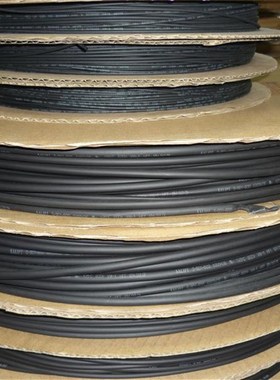 黑色加厚热缩管 绝缘套管PE热收缩管热缩套管1 2 3 4 5 6 7 8/9mm