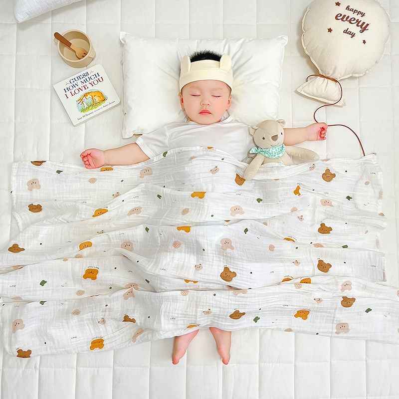 婴儿盖毯宝宝夏凉被小被子新生儿夏季薄款盖毯儿童幼儿园午睡毯子,婴童用品,婴童毛毯/盖毯,淘宝优惠券,粉丝福利购,淘宝优惠卷