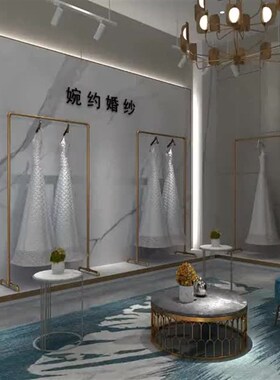 服装店展示架复古龙门架水管落地架简约挂衣杆黑色单杠晾衣架货架