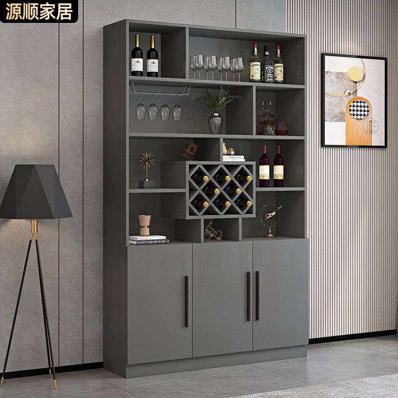 现代简约酒柜靠墙家用餐边柜客厅玄关隔断装饰储物柜碗柜边柜橱柜