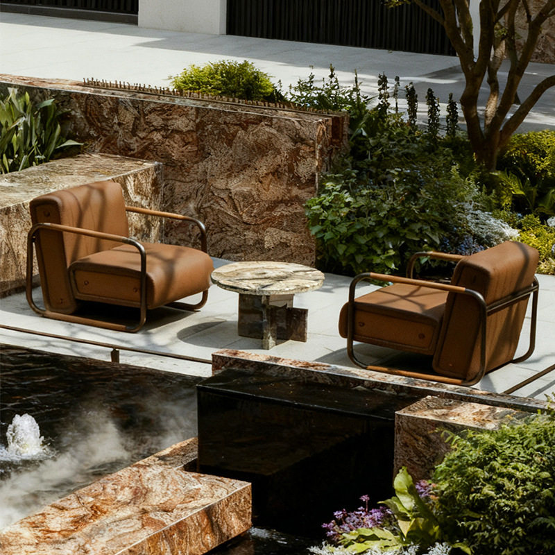 户外沙发庭院游艇皮园林设计师酒店售楼处露台露天别墅花园椅家具,住宅家具,户外沙发,淘宝优惠券,粉丝福利购,淘宝优惠卷