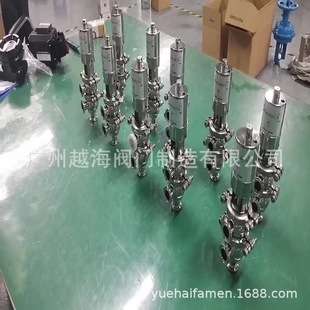 迷你气动换向阀 不锈钢气动换向阀 卫生级焊接快装换向阀气阀