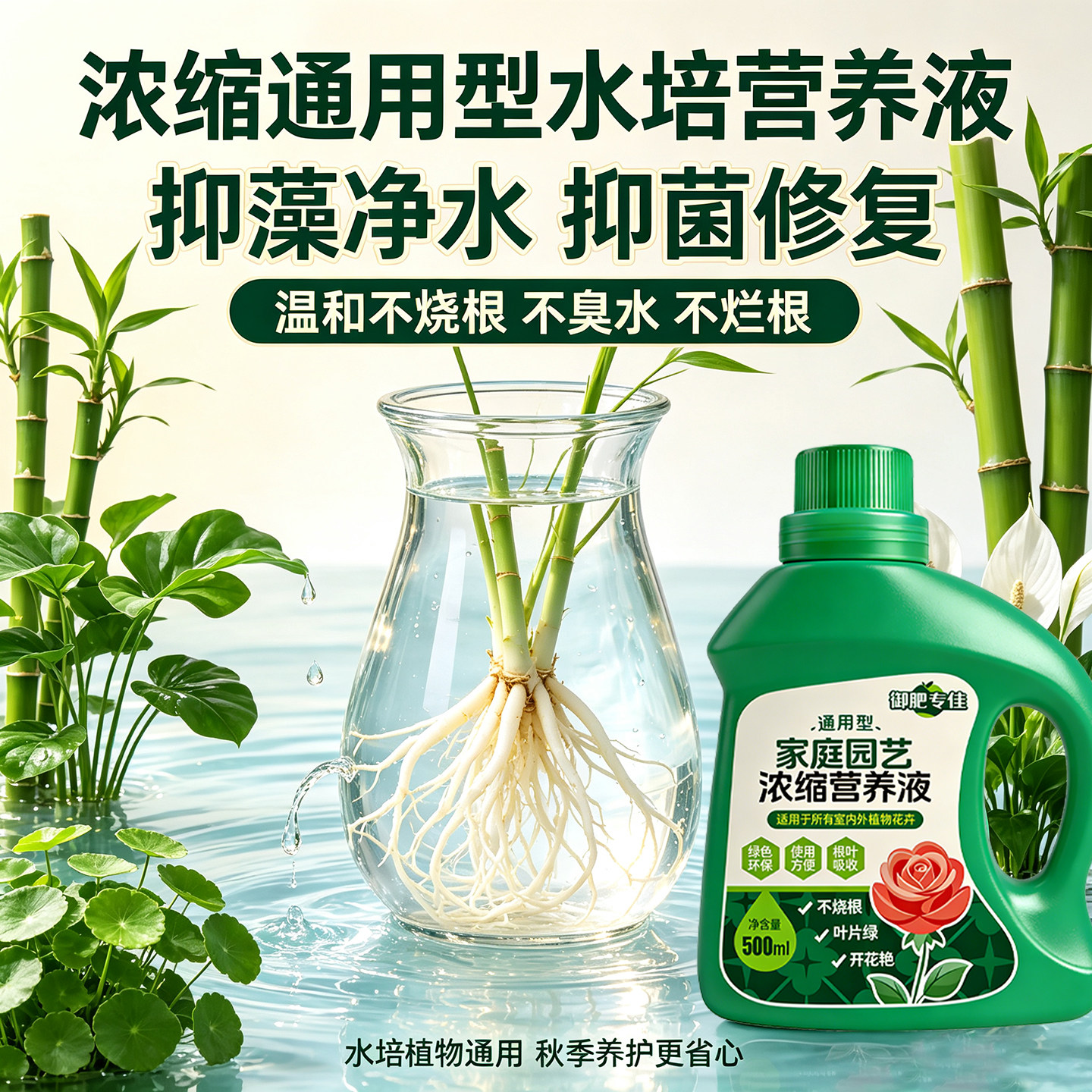 水培浓缩营养液通用抑藻抑菌