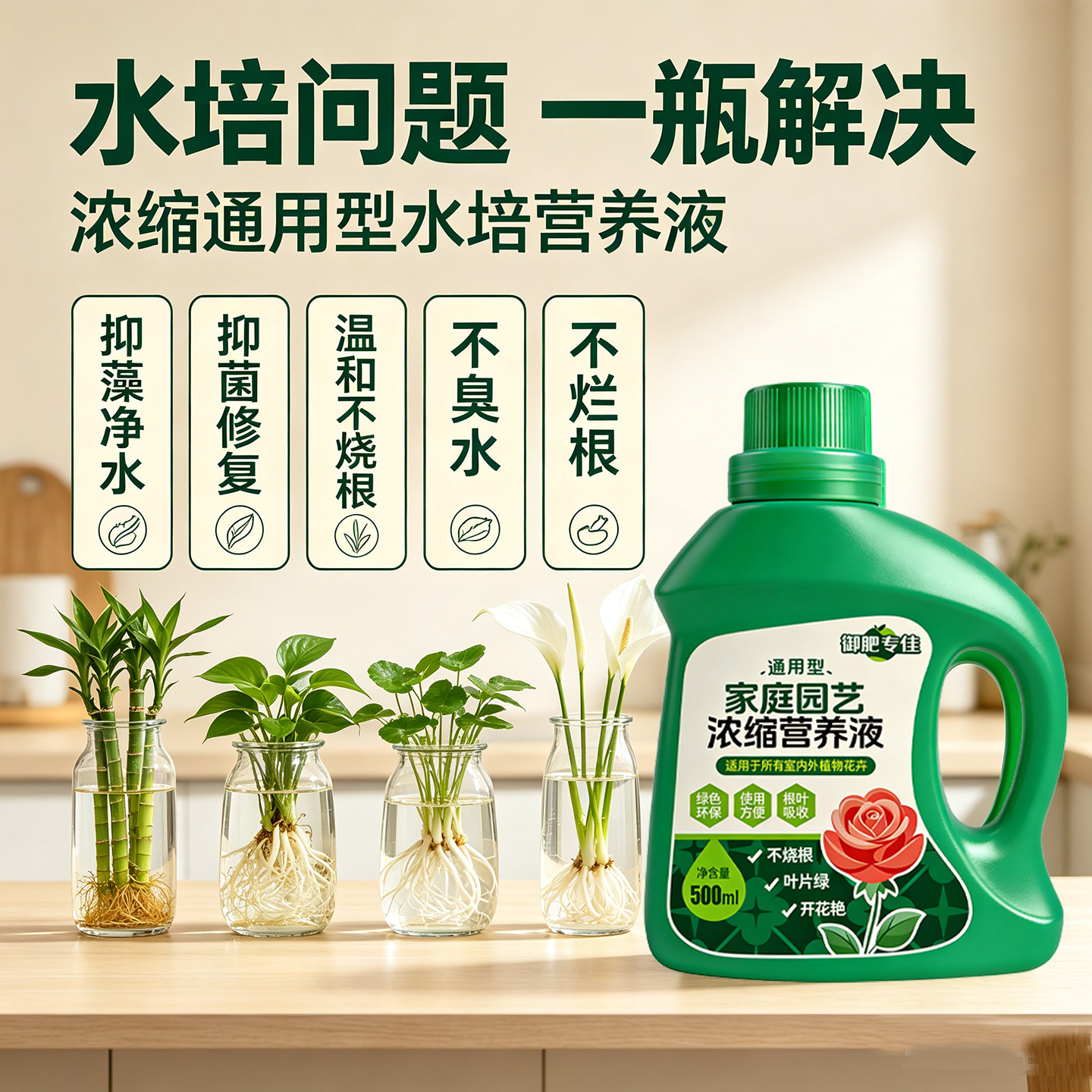 水培植物通用营养液富贵竹巴西木