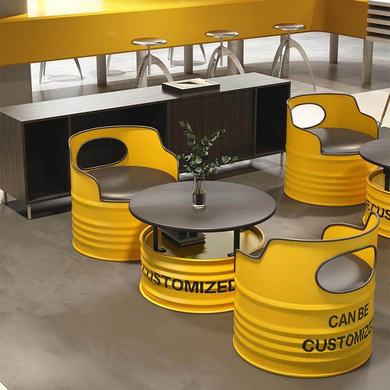 工业风油桶沙发网红创意商铺门口户外桌椅组合酒吧清吧铁艺卡座,模玩/动漫/周边/娃圈三坑/桌游,模型制作工具/辅料耗材,淘宝优惠券,粉丝福利购,淘宝优惠卷