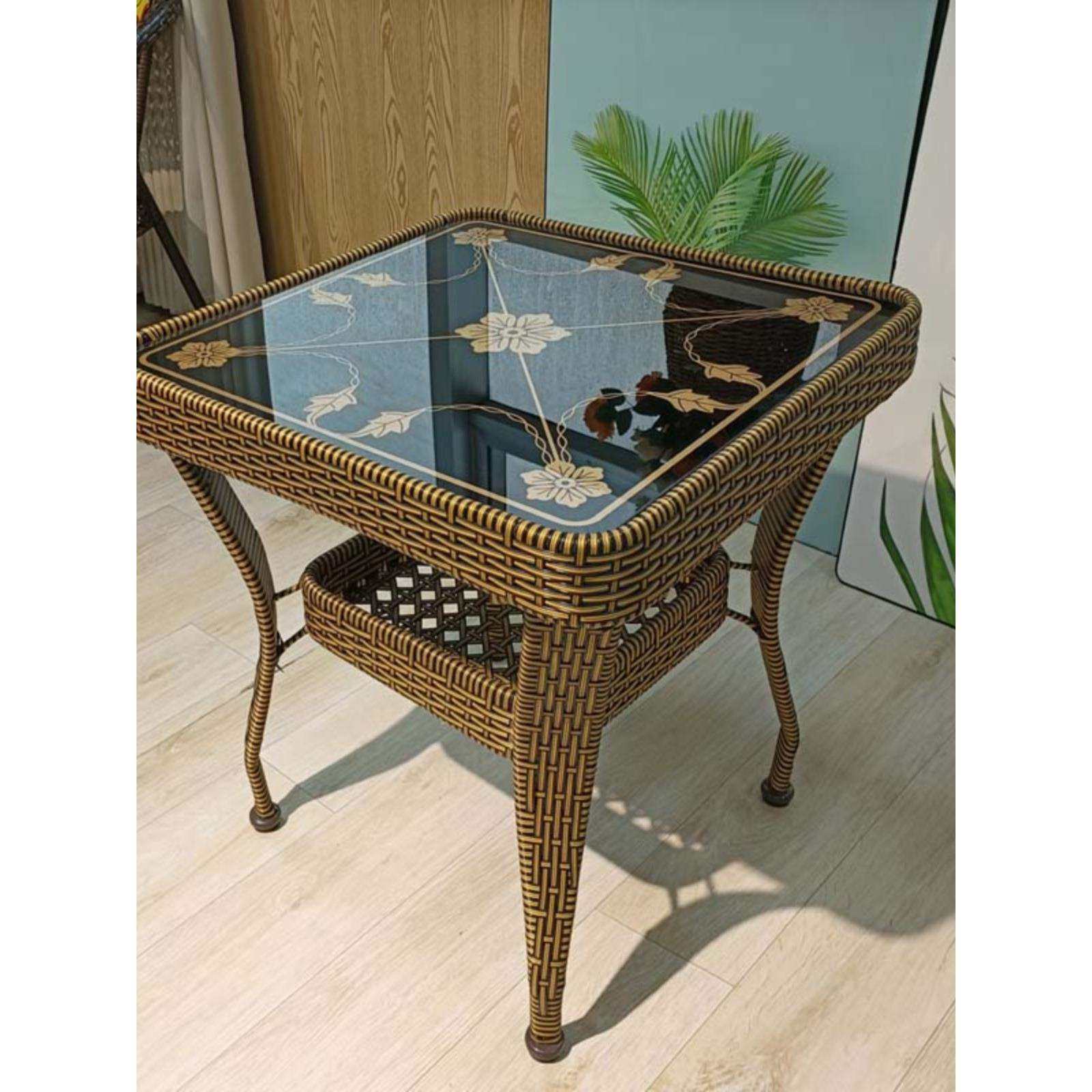 阳台小茶几茶桌客厅户外简约床头家用储物桌钢化玻璃圆形桌子藤编,玩具/童车/益智/积木/模型,毛绒/玩偶/公仔/布艺类玩具,淘宝优惠券,粉丝福利购,淘宝优惠卷