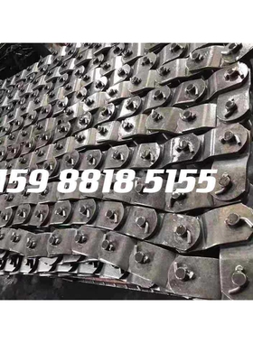 重载传动用弯板滚子链条2512节距77.9铸铁工业传动链条 重载链条