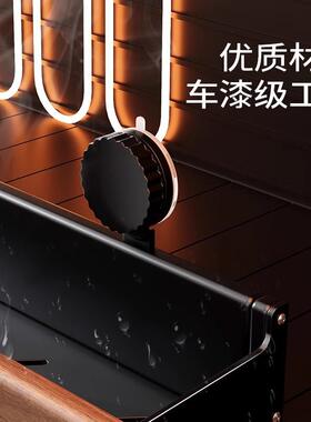 胡桃木厨房物架调置料架免孔家用多打功能多层POK壁挂纳调味品收