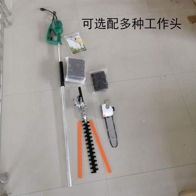 可备加长工作的汽高油枝绿篱绿化公园高LAW枝修剪设四冲程机高枝