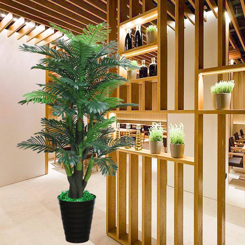 植假花防真盆景地物大型客厅仿真葵树假绿DPC落植件装饰盆栽摆散