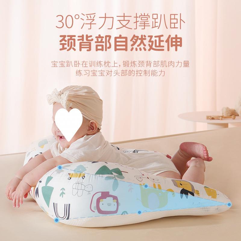 排婴儿气枕安睡抚宝宝肠胀气绞痛抬头趴APK防吐奶斜坡枕趴趴枕床