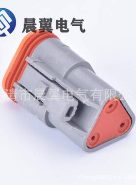 汽车连0接器DT6-插3S接插件头63549塑壳护套胶壳pi3n