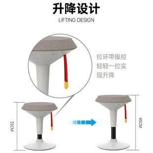 陪读凳家长陪学辅导翁作业凳小可升子降儿童学习陪伴椅不985倒摇