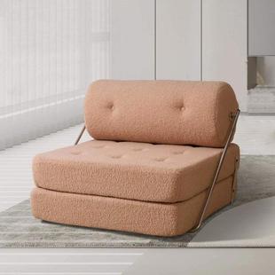 沙沙见详情发床可折叠用家用两卧室豆腐塔吉沙发床单人懒块人发可