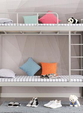 上下铺双层床人双床铁架公XOS员工宿床舍工地高低学生寓铁艺床型