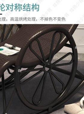 子藤椅成人摇椅躺休闲老人家用逍椅椅摇摇椅懒人阳SVL台午休遥藤
