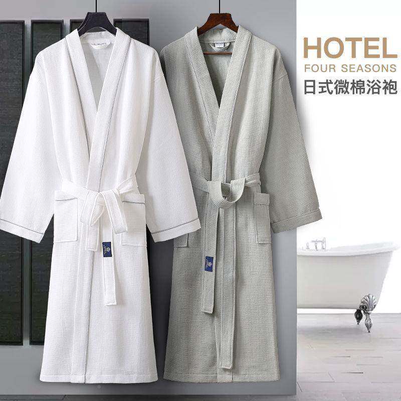 G5Z浴袍浴XAR冬衣纯酒吸水速干可棉穿式浴巾男店女秋洗完澡穿的睡