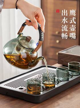 煮茶壶璃高温电陶玻炉烧MSG水壶耐养家用蒸煮一体生茶器2026新款