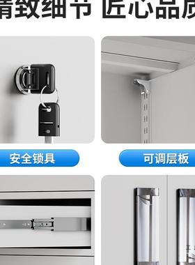 广州钢书制办公室文件柜财务凭证档案资料柜带柜锁铁皮柜ITB子储