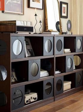 小户型书一柜实储日物柜体落地置物柜式色木自由组82681合柜矮柜