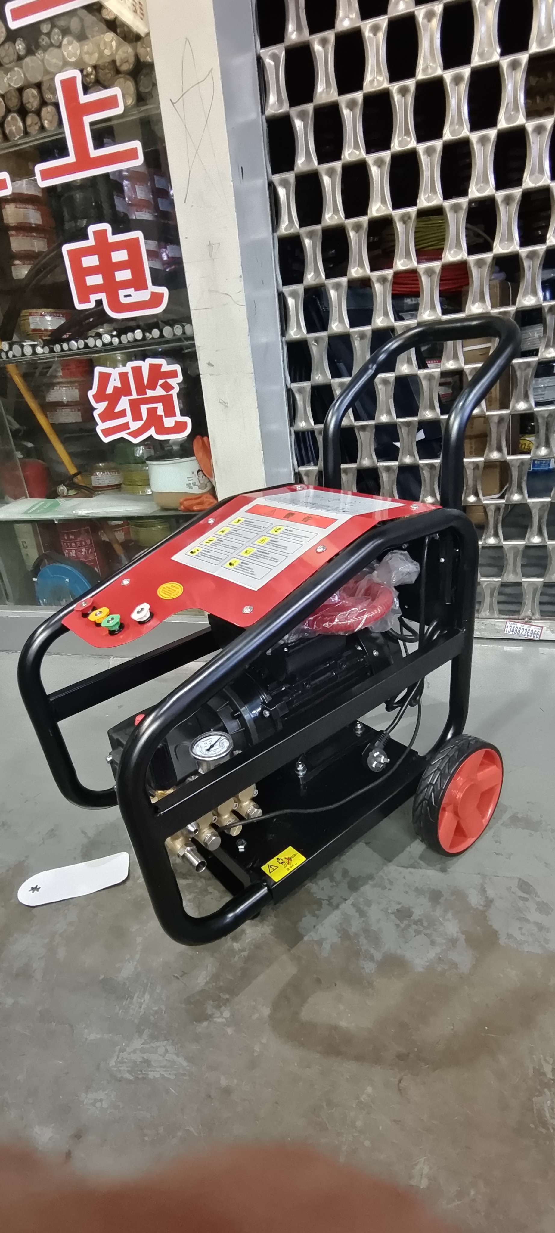 御捷龙商用超高压清洗机M815冲洗泵220v/380v工业级M818管道疏通