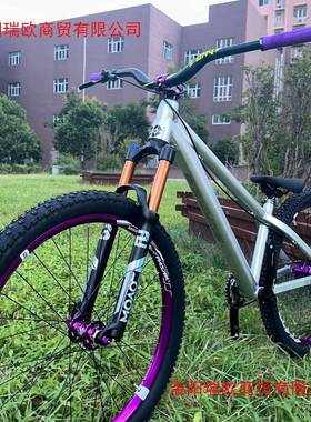 博促销土坡单速组装整车山思地车硬尾油簧避90810睿震超软