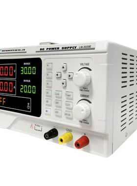 龙威新品30V20XRHA60V2源0大功S率流稳压电程控可编直程实验室电