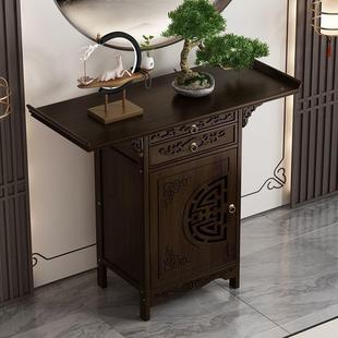 墙中式 饰柜非实木户隔 玄关柜入正对门置台家用条几客厅JHL物边装